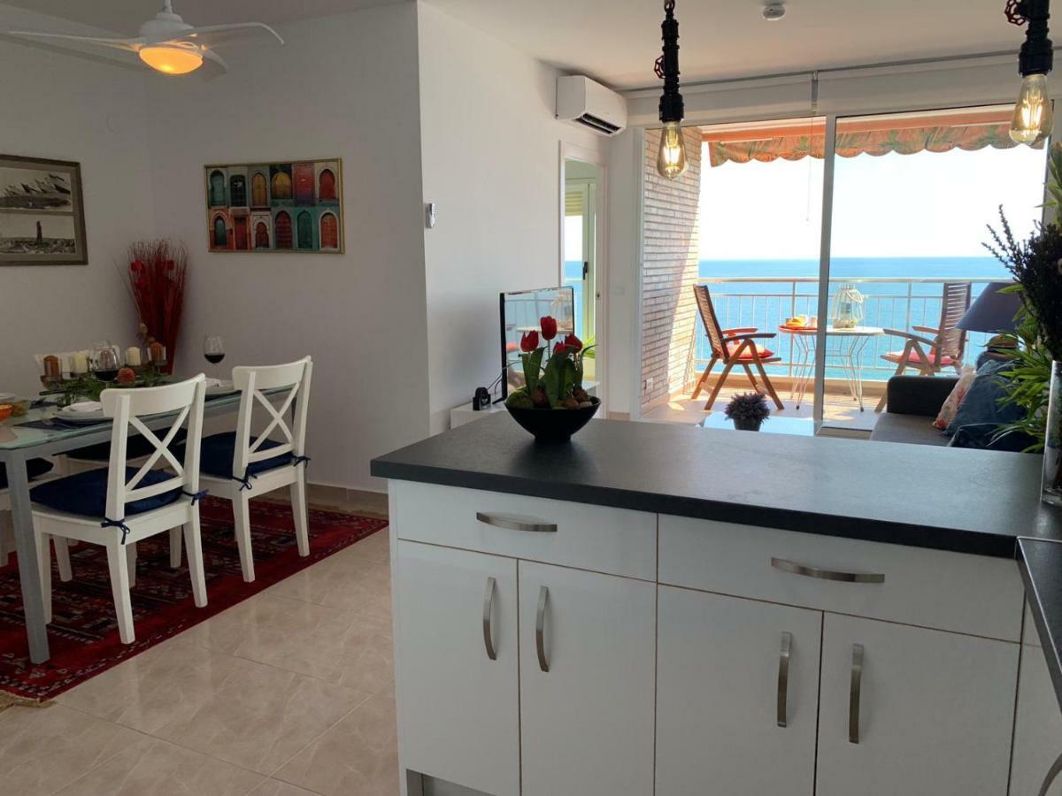 Apartamento Con Vistas Al Mar Primera Linea De Playa Del Postiguet Аликанте Экстерьер фото